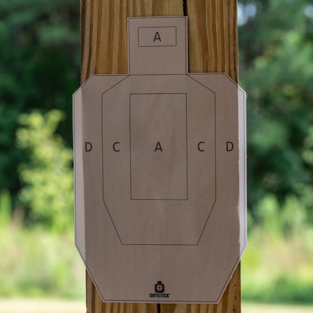 DryStick™ USPSA Dry Fire Target Kit