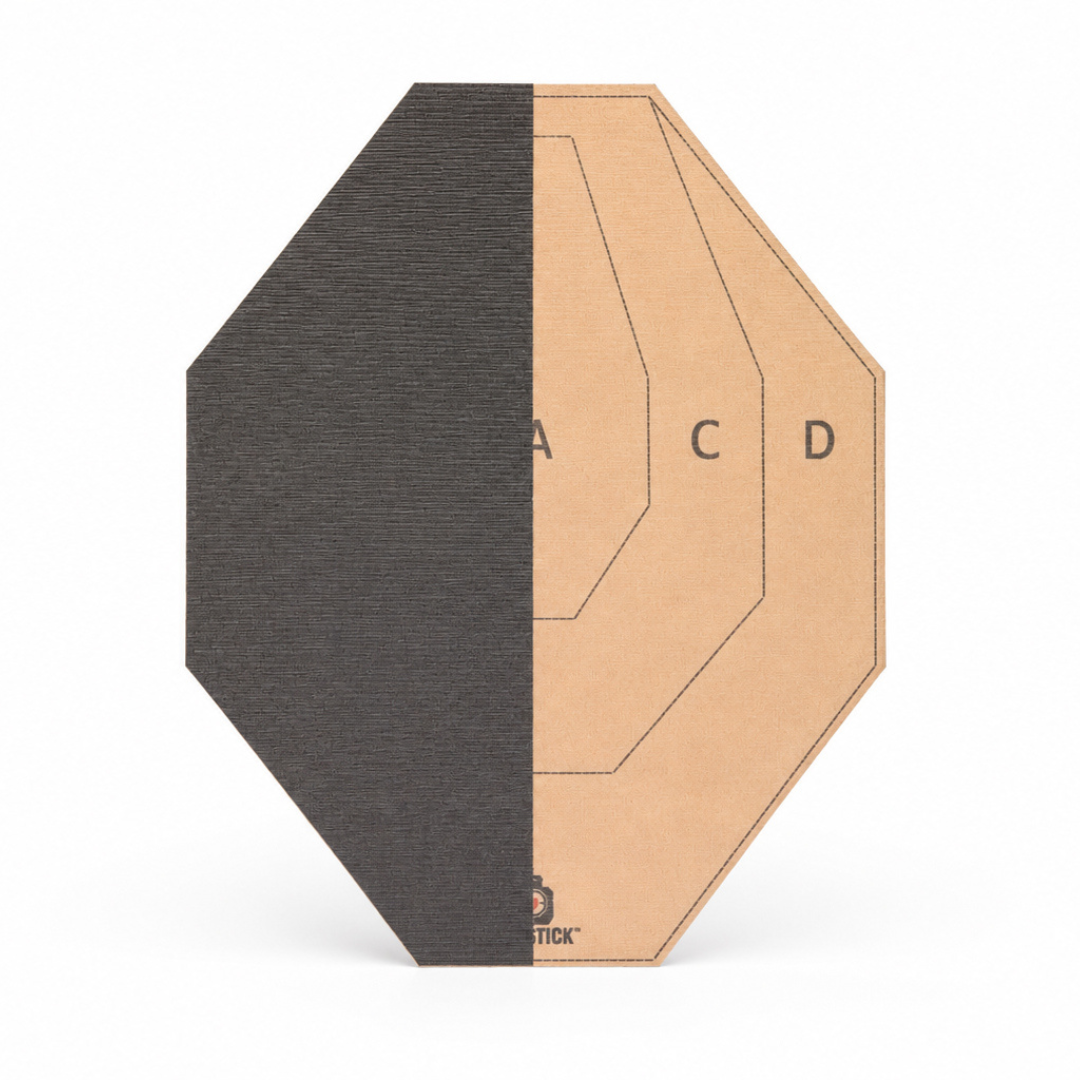 DryStick™ IPSC Hardcover Overlays (Add-On)